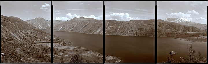 Coldwater Lake & Mount St. Helen's